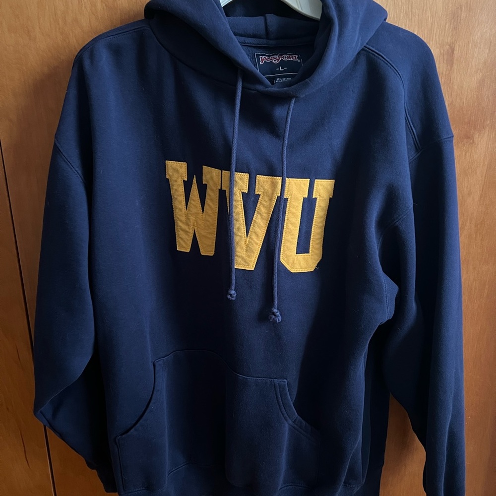 WVU Jansport Embroidered Hoodie